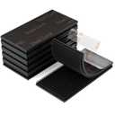 Dual Lock Reclosable Fastener, EZ Pass Holder, 2'' x 4'' Heavy Duty Mounting Tape, 4PCS Reclosable Self Mating Interlocking Tape SJ3550 400 Black for Indoor/Outdoor