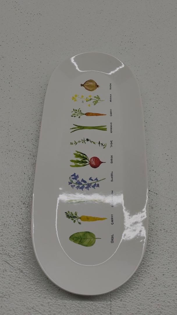 Ceramic Serving Dishe 17"-7"