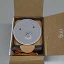 Ring Outdoor Cam (Stick Up Cam), Weather-resistant home or business security camera, outdoor ready, Live View, Color Night Vision, Two-Way Talk, motion alerts, Works with Alexa, White