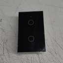 Smart Touch Panel 2 Gang for Tuya APP Voice Control Remote Controlled Light Switch with Shareable Device Made of Premium Material