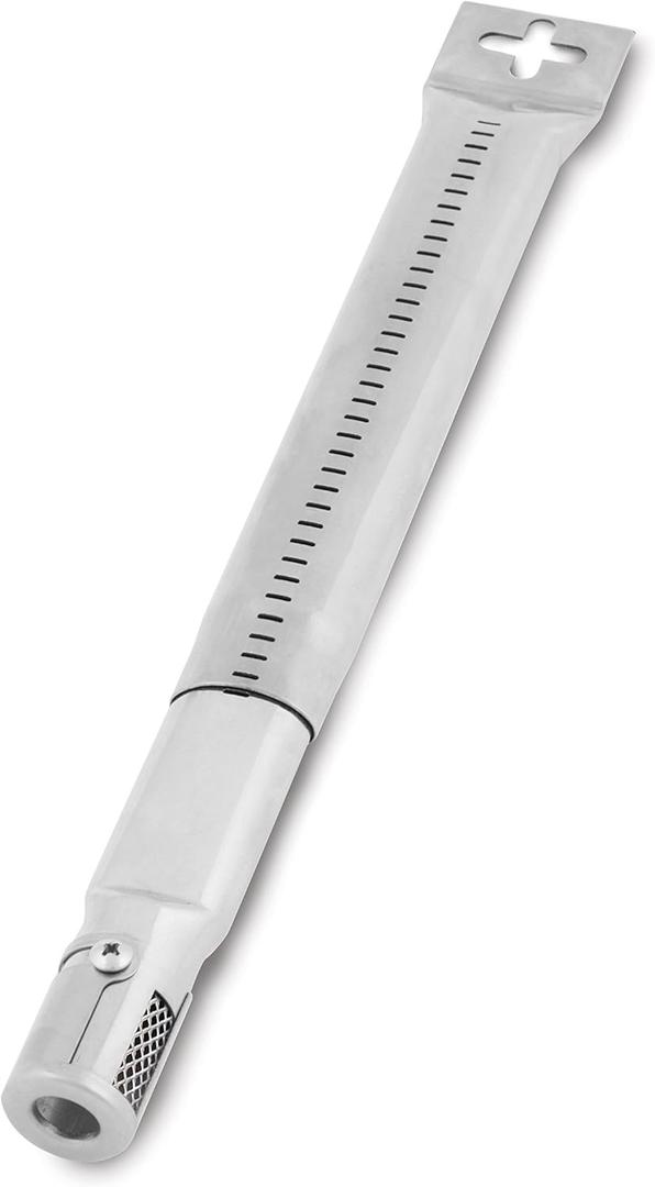 GrillPro 21218 Universal Front to Back Tube Grill Burner Silver