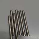 Sadnyy 6 Pieces 3/8 x 4 Inch Stainless Steel Dowel Pins Shelf Brackets Pegs Hardware Pins for Accurate Alignment Metal Bunk Bed Replacement Hardware for DIY Shelving Supports Cabinet Sections