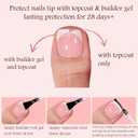 3 x 216pcs French Tip Press on Toenails Short SquareOPkssnails Pink Toe Nail Press On, Pre-Designed Soft Gel Toe Nail Tips, Soak off Acrylic Fake Toe Nail Extensions 12 Sizes