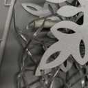 YEAHOME Christmas Tree Topper, 3D Lighted White Snowflake Tree Topper with Snow-White Snowflake Projector for Christmas Treetop, Lights Xmas Tree Star for Christmas Tree Decorations