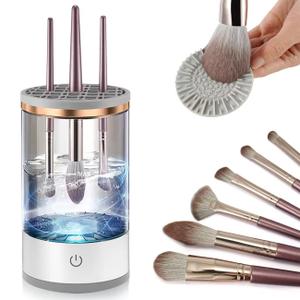 Automatic Makeup Brush Cleaner,Electric Makeup Brush Cleaner Machine for Deep Cleaning,Cosmetic Brush Cleaner for All Size Makeup Brush