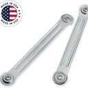4/Pack Glider Bearing Arm Brackets Replacement Patio Glider Parts Rocker 9" Overall Length, 7-1/2" from Hole to Hole (9 Inch)