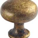 6 Pack Antique Brass Kitchen Cabinet Knobs Dresser Knobs Drawer Knobs Cabinet Hardware Zinc Knobs for Dresser Drawers