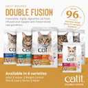Catit Recipes Double Fusion Weight Control Cat Food Chicken Recipe, High-Protein, Freeze-Dried Raw Toppings, No by-Products, Minimally Processed, Balanced Nutrition, 4 lb (EXP 06/12/26)
