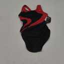 TYR SPORT INC Women's Alliance T-Splice Maxfit Swimsuit (30, Black/Red)