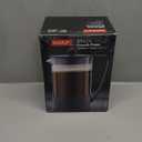 Bodum 51oz Brazil French Press Coffee Maker, High-Heat Borosilicate Glass, Black - Made in Portugal
