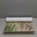 Watercolor Paintings Tropical Jungle Animals Safari Elephants Giraffes Lions Parrots Palm Leaves Hand-Painted Art Wallpaper Suitable for Children's Room Decoration MuralNot Peel and Stick (151" x 105", 64)