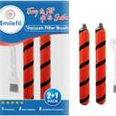 Smilefil 2 Pcs UV700 Replacement Brush Roll Compatible with Shark Apex AX950 AX951 AZ1000 AZ1000W AZ1002 & NV830 NV831 NV835 UV700 ZU700C ZU701 ZU780 ZU782 ZU785 ZU881, Part # 1173FT950 & 1395FC831