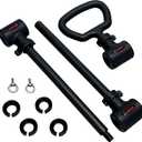 Lifeline Fitness Dumbbell Converter Set – Transform Dumbbells into Barbell & Kettlebell with Resistance Training Features
