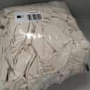 BGment Cream Beige Velvet Curtains 96 Inch for Bedroom, Thick Thermal Insulated Room Darkening Curtains Noise Reduce Back Tab and Rod Pocket Window Panels for Living Room, 2 Panels, 52 x 96 Inch