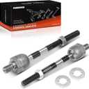 A-Premium 2 x Front Inner Tie Rod Ends, Compatible with Hyundai Accent 2006 2007 2008 2009 2010 2011