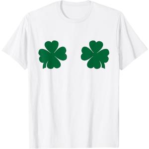 Shamrocks Boobs St. Patricks Day T-Shirt T-Shirt