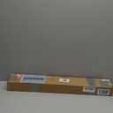 LazBlinds No Tools No Drill Bamboo Roller Shades, Cordless Bamboo Blinds, Light Filtering Roll Up Blinds for Windows, French Door, Porch or Patio, 27'' W x 64'' H, Ceylon Light Russet