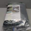 5X50FT Privacy Screen Fence, Heavy Duty Fencing Shade Cover, 170GSM 90% Blockage Mesh Shade Net for Wall Garden Yard Backyard (5 ft X 50 ft, Dark Green)