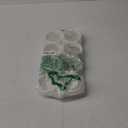 Flexzion Scarf Organizer for Closet - 28 Slot Scarf Hanger Hijab Organizer, Space Saver for Socks, Shawls, Ties, Towels, Belts, Multi Purpose Hanging Rack Storage, 2 Pack White