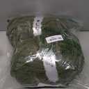 Chunky Chenille Yarn for Crocheting and Hand Knitting Blanket - Bulky Fluffy Jumbo Thick Yarn - Pack of 4 (4 Skeins, Each 28 Yds, 8oz) Olive Green