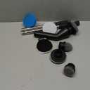 Leebein Electric Spin Scrubber, Cordless Cleaning Brush for Bathroom Shower Tub, IPX7 Waterproof Power Scrubber with 7 Brush Heads, Extendable Long Handle and 2 Speeds Scrubber for Bathtub Floor (Black)