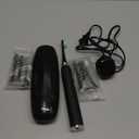 Aquasonic Black Series Ultra Whitening Toothbrush  ADA Accepted Electric Toothbrush- 8 Brush Heads & Travel Case  40,000 VPM Electric Motor & Wireless Charging - 4 Modes w Smart Timer (1 Count (Pack of 1))