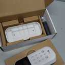 myQ Smart Garage Door Video Keypad with Wide-Angle Camera, Customizable PIN Codes, and Smartphone Control–Take Charge of Your Garage Access Works with Chamberlain, LiftMaster and Craftsman openers, White