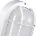 WISBEAM LED Bulkhead Light, Outdoor LED Wall Light for House, Dimmable, 6W Replace 60W, 450 Lumen 3000K Daylight White 80CRI, Waterproof, ETL Rated