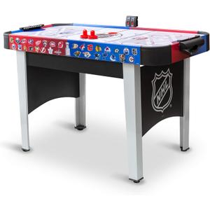 48" Mid-Size NHL Rush Indoor Hover Hockey Game Table; Easy Setup, Air-Powered Play with LED Scoring, Multicolored 48" Mid-Size NHL Rush Indoor Hover Hockey Game Table; Easy Setup, Air-Powered Play with LED Scoring, Multicolored