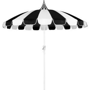8Ft Patio Pagoda Umbrella, UV Protect Pool Umbrellas with Heavy Duty Pole, Outdoor Market Umbrella for Holiday Garden Backyard