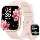 Smart Watches for Women Android IPhone Compatible[Calls/ Answer/ Dial]𝟐𝟎𝟐𝟓 Upgraded 1.84" womens watch with Heart Rate/ Sleep Monitor, 100+ Sports Fitness Tracker Pedometer for Walking Steps Miles