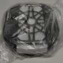 1 Pack 15" White Plant Caddy with Easy Moving Caster Wheels and a Water Container Round Movable Planter Dolly Trolley Tray Pallet Outdoor Indoor Tree Flower Stand Planter