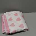 Artoid Mode Pink Heart Love Valentine's Kitchen Towels Dish Towels, 18x26 Inch Farmhouse Anniversary Wedding Decoration Hand Towels Set of 4