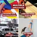 2 x XFasten Blue Painters Tape 1.88 Inch x 60 Yards 3-Pack 1-Inch Core, UV Residue-Free Blue Masking Tape for Clean Lines, Indoor and Outdoor Multi-Surface Use - Sharp Paint Lines for Walls, Easy Removal