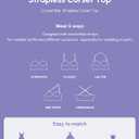 FallSweet Lace Strapless Bustier Bra for Women Underwire Longline Corset Top, Black,38D (Black)