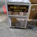 Nacho Machine Food Warmer - Steel Countertop Display Case and Merchandiser for Tortilla Chips, Peanuts, and Popcorn by Great Northern Popcorn (Silver)
