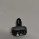 LIHAN USB C Bluetooth 5.4 Car Adapter, Wireless FM Radio Transmitter, Hands-Free Calling & Audio Receiver, MP3 Music Player, QC3.0 & Type-C PD Fast Charging,7 Colors LED Backlit, Support USB/TF Drive