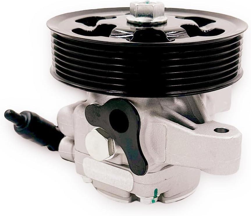 Power Steering Pump with Pulley Reservoir Fit for 2002-2006 Acura RSX 2.0L, for 2006-2008 Acura TSX 2.4L, for 2006-2007 Honda Accord 2.4L, for 2002 2005-2011 Honda CR-V 2.4L, for 2006-2011 Honda Element
