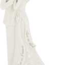 Roman 13226 Wedding Anniversary Cake Topper, 8.5-inch Height, White