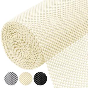 BALEINE Cabinet Liner, Drawer and Shelf Liner for Kitchen Cabinets Non-Adhesive, Non-Slip Protect Desks, Cupboard, Drawers, Shelves, Tableware 3ft x 2ft