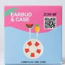 Wired Earbuds W/Case Pack Of 4