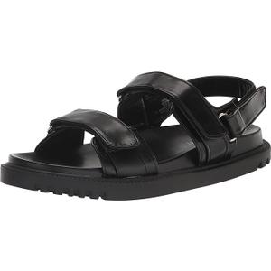 Madden Girl Amore Footbed Sandals Black, Size 1