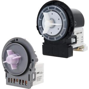 Washer Circulation Pump and Drain Pump Motor Fit for LG WM4370HKA WM4370HWA WM8000HWA WM8100HVA WM3997HWA WM5000HVA WM5000HWA WM8000HVA WM4070HVA