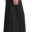 Levi's Women's 94 Baggy Wide Leg Jeans, Black Size 28