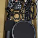 Podcast Equipment Bundle, BM800 Podcast Microphone Bundle with V8s Voice Changer, Condenser Microphone Recording Studio Package for Podcasting Live Streaming Singing PC Mobile TikTok YouTube