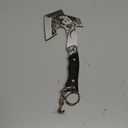 Grumpy Bear Tactical Axe, Camping Survival Hatchet, Full Tang Tomahawk with Sheath, Multifunctional Outdoor Hiking Heavy Duty Hatchet for Emergency, Hiking and Camping, for Men Women (11inch, 003)