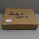 60-Inch Western Wool Felt Christmas Tree Skirt with Stitched Winter Garland Border and Button Closures, Cherry