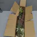 HyeFlora Fake Kiku Flowers, Faux Silk Pompon Mums Artificial Flowers, Chrysanthemum Stems Floral Arrangement Dried Flowers Vintage Decorative Indoor Home Decor Beige with Wax (Vase not Included)