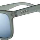 goodr Going to Valhalla...Witness! Polarized Sunglasses for Men & Women, Medium Sized (OG), Dark Gray Translucent Frames with Chrome Mirrored Reflective Lenses, UV400 Protection, No Slip