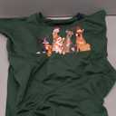 AIIWEIS Christmas Dogs Sweatshirt Women Cute Dog Lover Christmas Long Sleeve Shirt Crewneck Xmas Pullover Tops. Large